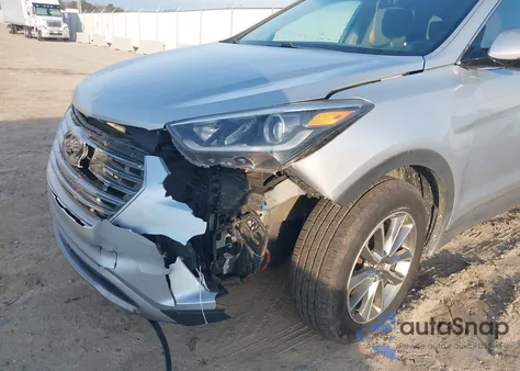 2018 Hyundai Santa Fe Se from USA, damaged, VIN KM8SN4HF6JU266297
